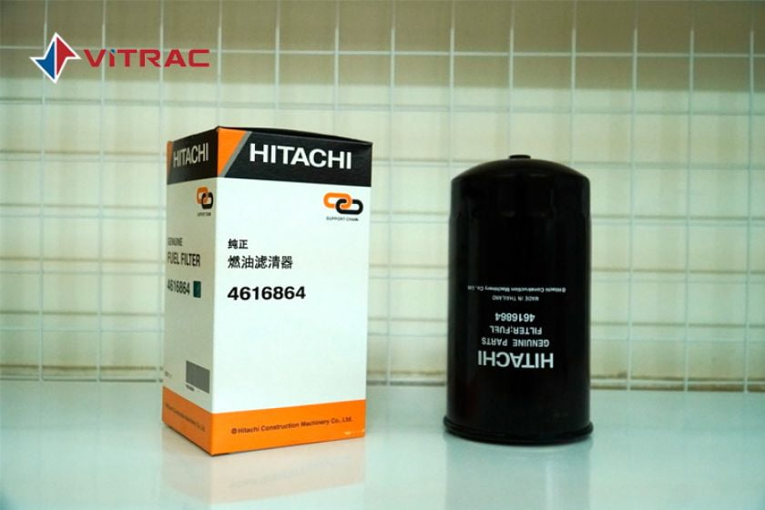 Lọc dầu động cơ cho máy đào Hitachi