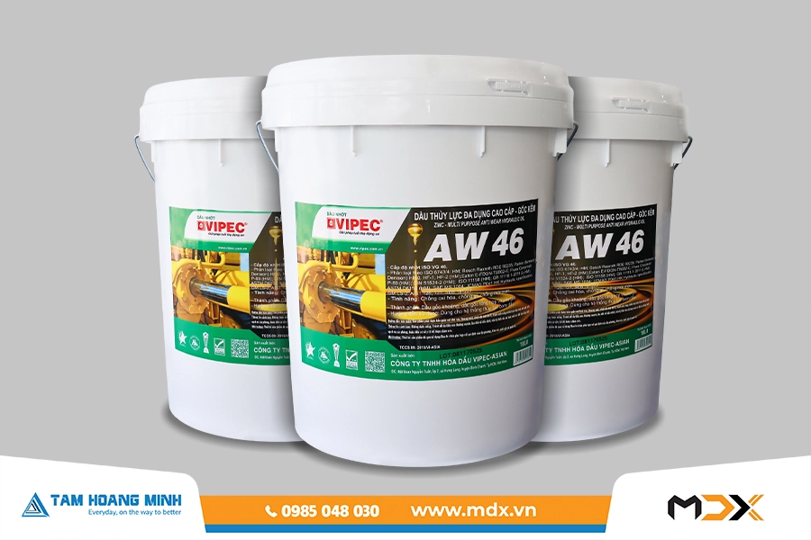 AW 46 - DẦU THỦY LỰC CHỐNG MÀI MÒN GỐC KẼM CAO CẤP