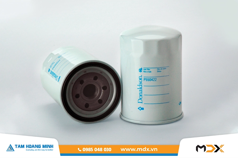 P550422 - Lọc dầu động cơ toàn phần dạng vặn Donaldson