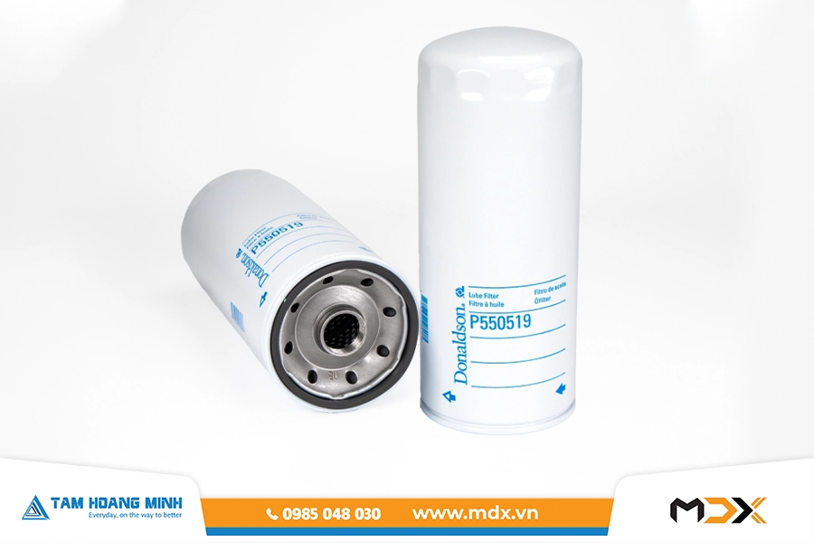 P550519 - Lọc dầu động cơ toàn phần dạng vặn Donaldson
