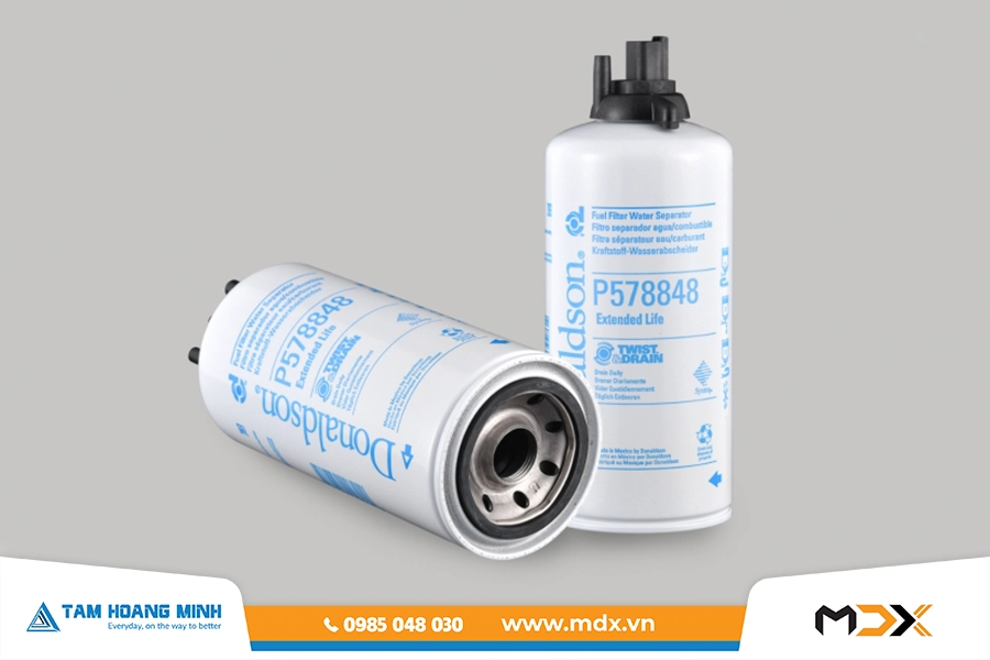 P578848 - Lọc nhiên liệu tách nước Donaldson dạng vặn TWIST&DRAIN