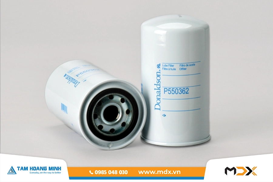 P550362 - Lọc dầu động cơ toàn phần dạng vặn Donaldson