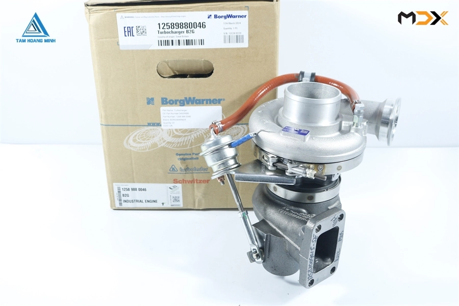 TURBO TĂNG ÁP BORGWARNER B2G TCD 6.1 - UK